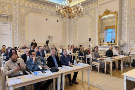 مؤسسة سمت تشارك في مؤتمر «روسيا وإيران: دور الثقافة والفن في تطوير وتعزيز الحوار بين الشعوب» الدولي بسانت بطرسبرغ