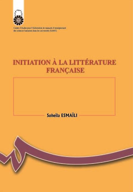 Initiation A`La Litte΄rature Française