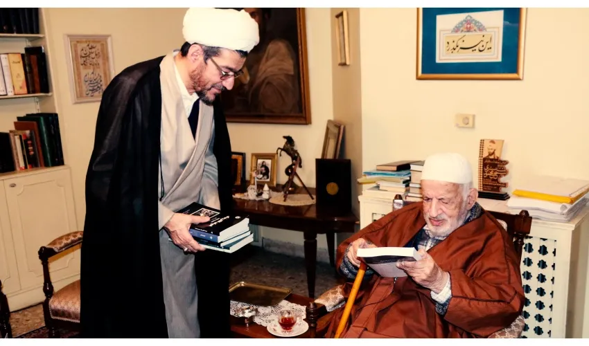 دیدار سرپرست «سمت» با استاد برجسته دانشگاه تهران