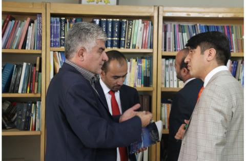 «سمت» میزبان مسئولین وزارت تحصیلات عالی افغانستان — تصویر 1