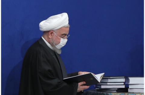 رونمایی از یک اثر «سمت» با حضور رییس جمهور — تصویر 1