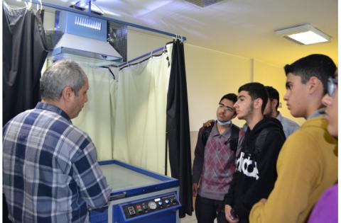 بازدید دانش آموزان مدرسه علامه حلّی چهار از «سمت» — تصویر 8