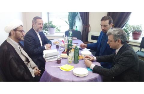 دکتر مهدوی‌زادگان در انستیتو شرق شناسی آکادمی علوم روسیه حضور یافت — تصویر 1