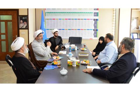دیدار رئیس دفتر قم سازمان «سمت» از مرکز پژوهشی مبنا — تصویر 2