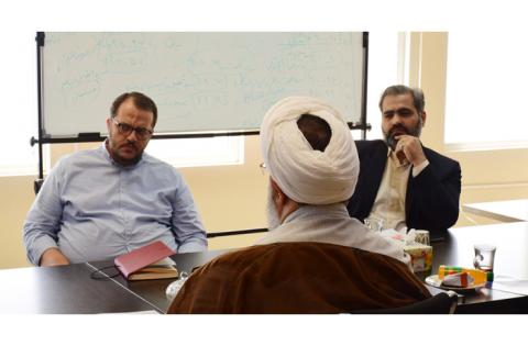 دیدار رئیس دفتر قم سازمان «سمت» از مرکز پژوهشی مبنا — تصویر 3