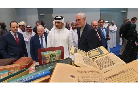 در سی و دومین نمایشگاه بین‌المللی کتاب دوحه با شعار «با خواندن رشد می‌کنیم» — تصویر 1