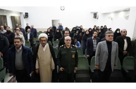 سازمان «سمت» در آستانه ۲۲ بهمن، سالروز پیروزی انقلاب شکوهمند اسلامی، پذیرای دستیار و مشاور فرمانده معظم کل قوا سردار دکتر رحیم صفوی بود. — تصویر 2