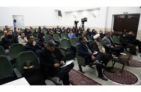 سازمان «سمت» در آستانه ۲۲ بهمن، سالروز پیروزی انقلاب شکوهمند اسلامی، پذیرای دستیار و مشاور فرمانده معظم کل قوا سردار دکتر رحیم صفوی بود. — تصویر 4