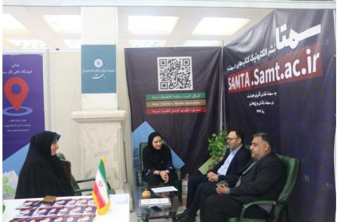 بازدید معاون اجرایی «سمت» از غرفه سازمان مطالعه و تدوین در سی‌وششمین نمایشگاه بین‌المللی کتاب تهران — تصویر 5